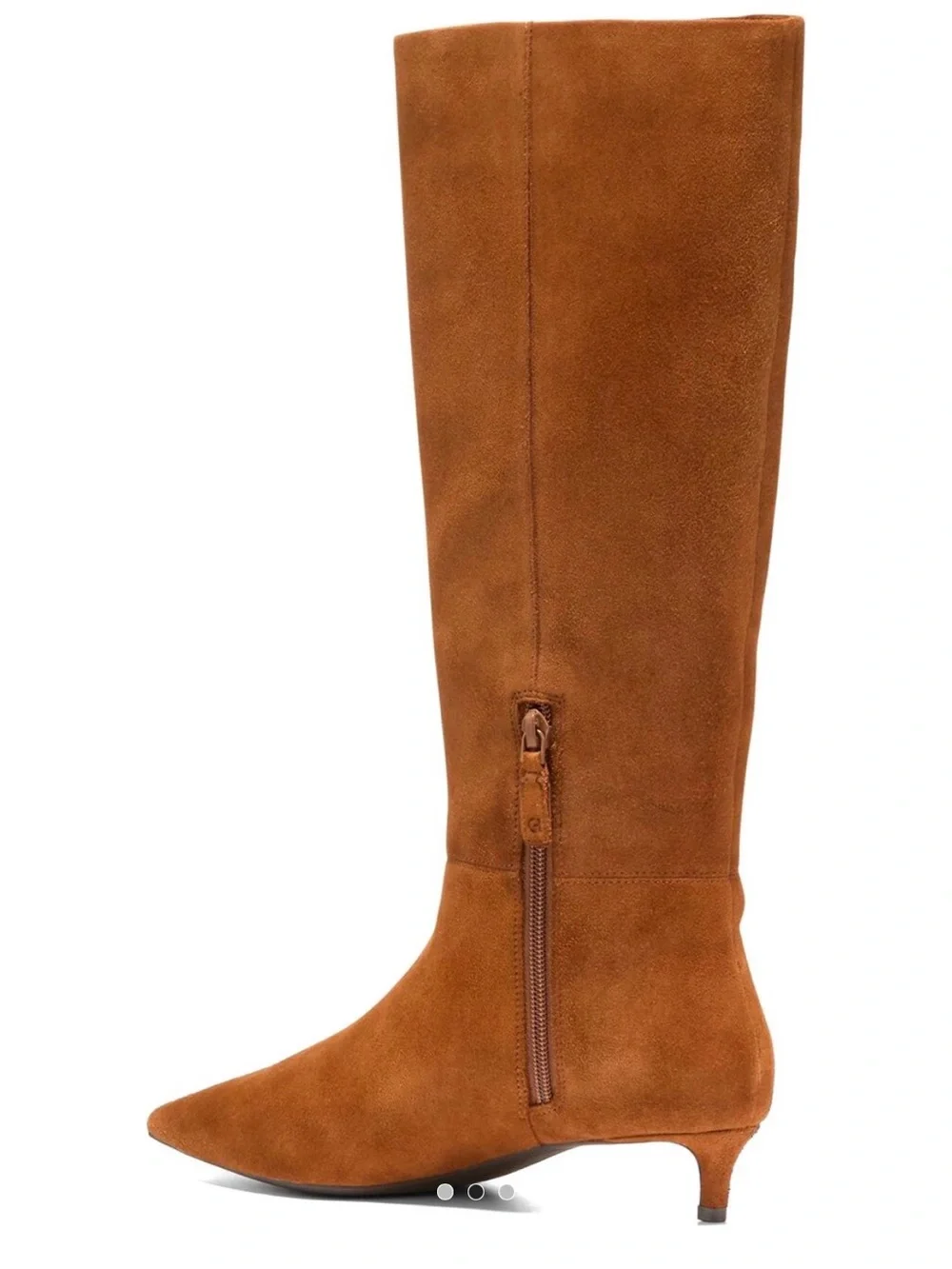Cole Haan Go-To Janece Suede Boot Cognac size 8